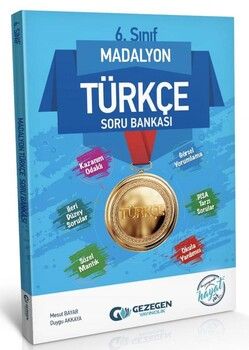 Gezegen Yayınları 6. Sınıf Türkçe Madalyon Soru Bankası