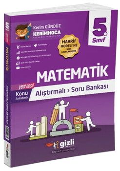 Gizli Yayınları 5. Sınıf Matematik Alıştırmalı Soru Bankası