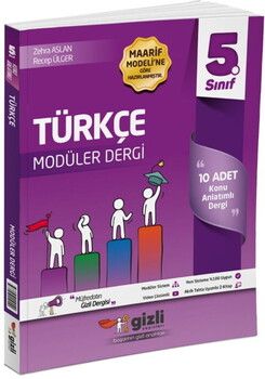 Gizli Yayınları 5. Sınıf Türkçe Müfredatın Gizli Dergisi