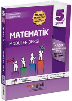 Gizli Yayınları 5. Sınıf Matematik Müfredatın Gizli Dergisi