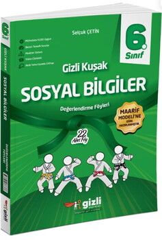 Gizli Yayınları 6. Sınıf Sosyal Bilgiler Gizli Kuşak Değerlendirme Föyleri