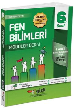Gizli Yayınları 6. Sınıf Fen Bilimleri Müfredatın Gizli Dergisi