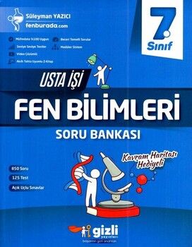 Gizli Yayınları 7. Sınıf Fen Bilimleri Usta İşi Soru Bankası