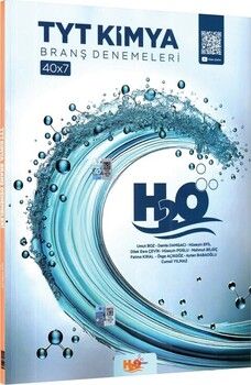 H2O Yayınları TYT Kimya 40 lı Branş Denemeleri