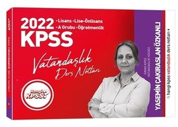 Hangi KPSS 2022 Vatandaşlık Ders Notları