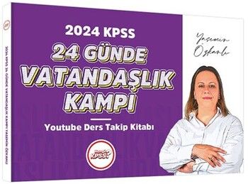 Hangi Kpss 2024 KPSS 24 Günde Vatandaşlık Kampı Youtube Ders Takip Kitabı
