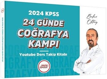 Hangi KPSS 2024 KPSS 24 Günde Coğrafya Kampı Youtube Ders Takip Kitabı