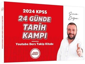 Hangi KPSS 2024 KPSS 24 Günde Tarih Kampı Youtube Ders Takip Kitabı