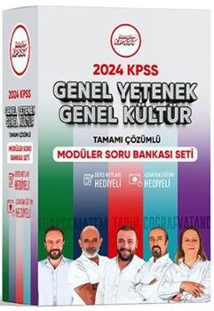 Hangi Kpss 2024 KPSS Genel Yetenek Genel Kültür Tamamı Çözümlü Modüler Soru Bankası Seti