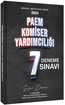  Hangi Kpss 2024 PAEM Komiser Yardımcılığı Sınavına Hazırlık 7 Deneme Sınavı