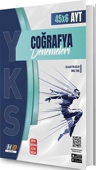 Hız ve Renk Yayınları AYT Coğrafya 45 x 6 Denemeleri