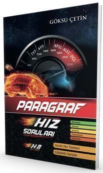  Hız ve Renk Yayınları TYT AYT KPSS ALES DGS Paragraf Hız Soruları