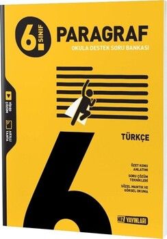 Hız Yayınları 6. Sınıf Türkçe Paragraf Soru Bankası