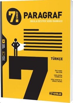 Hız Yayınları 7. Sınıf Paragraf Okula Destek Soru Bankası