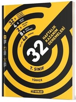  Hız Yayınları 7. Sınıf Türkçe 32 Haftalık Kazanım Denemeleri