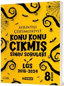 Hız Yayınları 8. Sınıf LGS Konu Konu Ayrıntılı Çözümleriyle Çıkmış Sınav Soruları