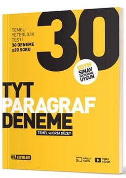 Hız Yayınları TYT Temel ve Orta Düzey Paragraf Deneme