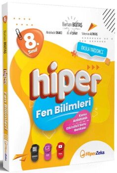 Hiper Zeka Yayınları 8. Sınıf Hiper Fen Bilimleri Konu Anlatımlı Soru Bankası