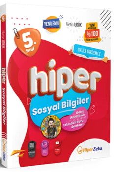 Hiper Zeka Yayınları 5. Sınıf Hiper Sosyal Bilgiler Konu Anlatımlı Soru Bankası