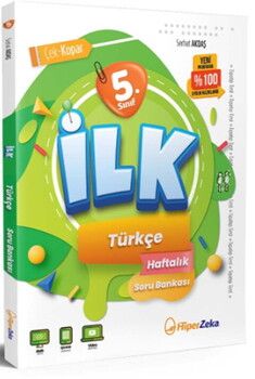 Hiper Zeka Yayınları 5. Sınıf İlk Türkçe Haftalık Soru Bankası