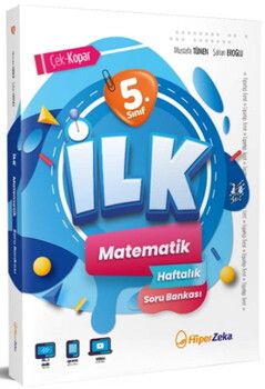 Hiper Zeka Yayınları 5. Sınıf İlk Matematik Haftalık Soru Bankası