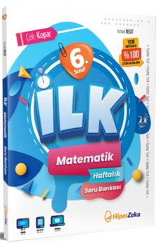 Hiper Zeka Yayınları 6. Sınıf İlk Matematik Haftalık Soru Bankası