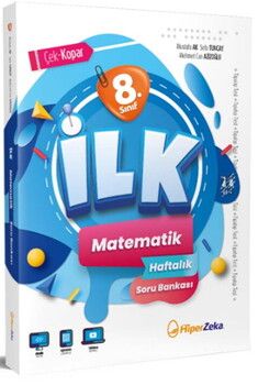 Hiper Zeka Yayınları 8. Sınıf İlk Matematik Haftalık Soru Bankası