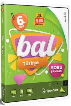 Hiper Zeka Yayınları 6. Sınıf Bal Türkçe Soru Bankası