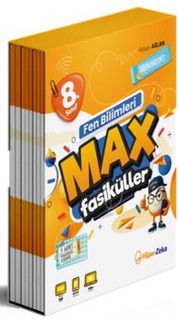 Hiper Zeka Yayınları 8. Sınıf Fen Bilimleri MAX Fasikülleri
