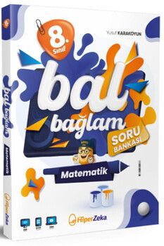Hiper Zeka Yayınları 8. Sınıf Bal Bağlam Matematik Soru Bankası