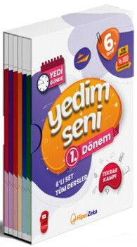 Hiper Zeka Yayınları 6. Sınıf Yedim Seni 1. Dönem Tekrar Kampı