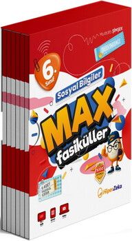 Hiper Zeka Yayınları 6. Sınıf Sosyal Bilgiler MAX Fasikülleri
