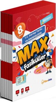 Hiper Zeka Yayınları 8. Sınıf İnkılap Tarihi ve Atatürkçülük MAX Fasikülleri