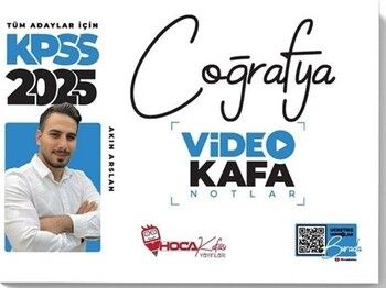 Hoca Kafası 2025 KPSS Coğrafya Video Kafa Notlar