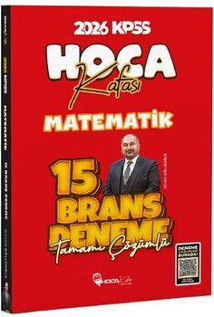 Hoca Kafası 2026 KPSS Matematik 15 Deneme