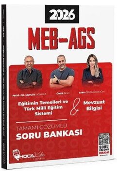 Hoca Kafası 2026 MEB AGS Eğitimin Temelleri ve Türk Milli Eğitim Sistemi Mevzuat Bilgisi Soru Bankası