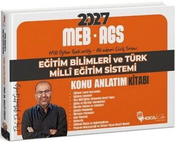 Hoca Kafası 2027 MEB AGS Eğitim Bilimleri ve Türk Milli Eğitim Sistemi Konu Anlatım Kitabı
