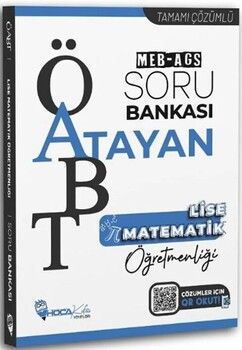 Hoca Kafası ÖABT MEB AGS Lise Matematik Öğretmenliği Atayan Soru Bankası
