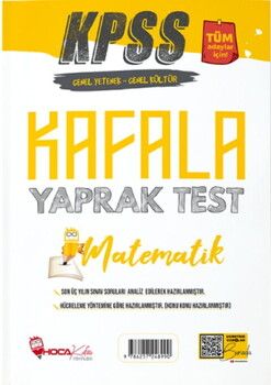 Hoca Kafası KPSS Matematik Öğreten Yaprak Test