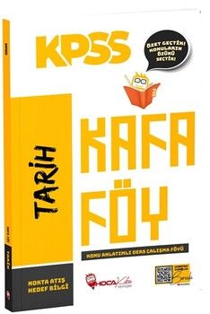 Hoca Kafası KPSS Tarih Konu Anlatımlı Kafa Föy