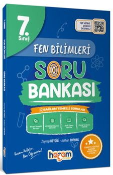 Hocam Anlatır 7. Sınıf Fen Bilimleri Tamamı Video Çözümlü Soru Bankası