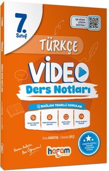Hocam Anlatır 7. Sınıf Türkçe Video Ders Notları