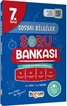 Hocam Anlatır 7. Sınıf Sosyal Bilgiler Tamamı Video Çözümlü Soru Bankası