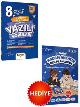 Hocam Anlatır 8. Sınıf Konu Anlatımlı Video Çözümlü Yazılı Soruları
