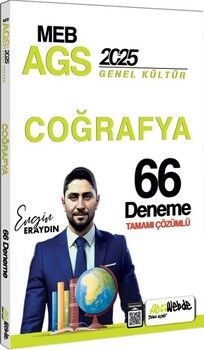 HocaWebde Yayınları 2025 MEB AGS Türkiye Coğrafyası Tamamı Çözümlü 66 Deneme Sınavı