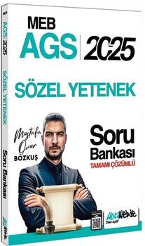 HocaWebde Yayınları 2025 MEB AGS Sözel Yetenek Tamamı Çözümlü Soru Bankası