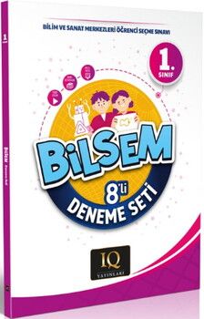 IQ Yayınları 1. Sınıf BİLSEM 8 li Deneme Seti