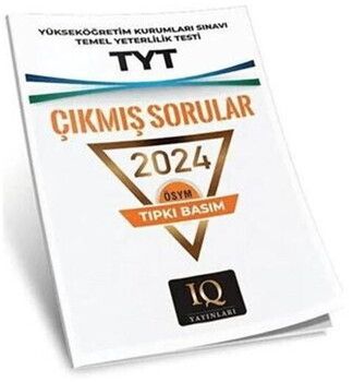 IQ Yayınları 2024 TYT ÖSYM Çıkmış Sorular