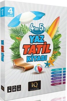 IQ Yayınları 4. Sınıf Yaz Tatil Kitabı Çözümlü