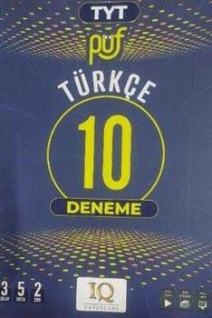 IQ Yayınları TYT Türkçe Püf Noktaları 10 Deneme